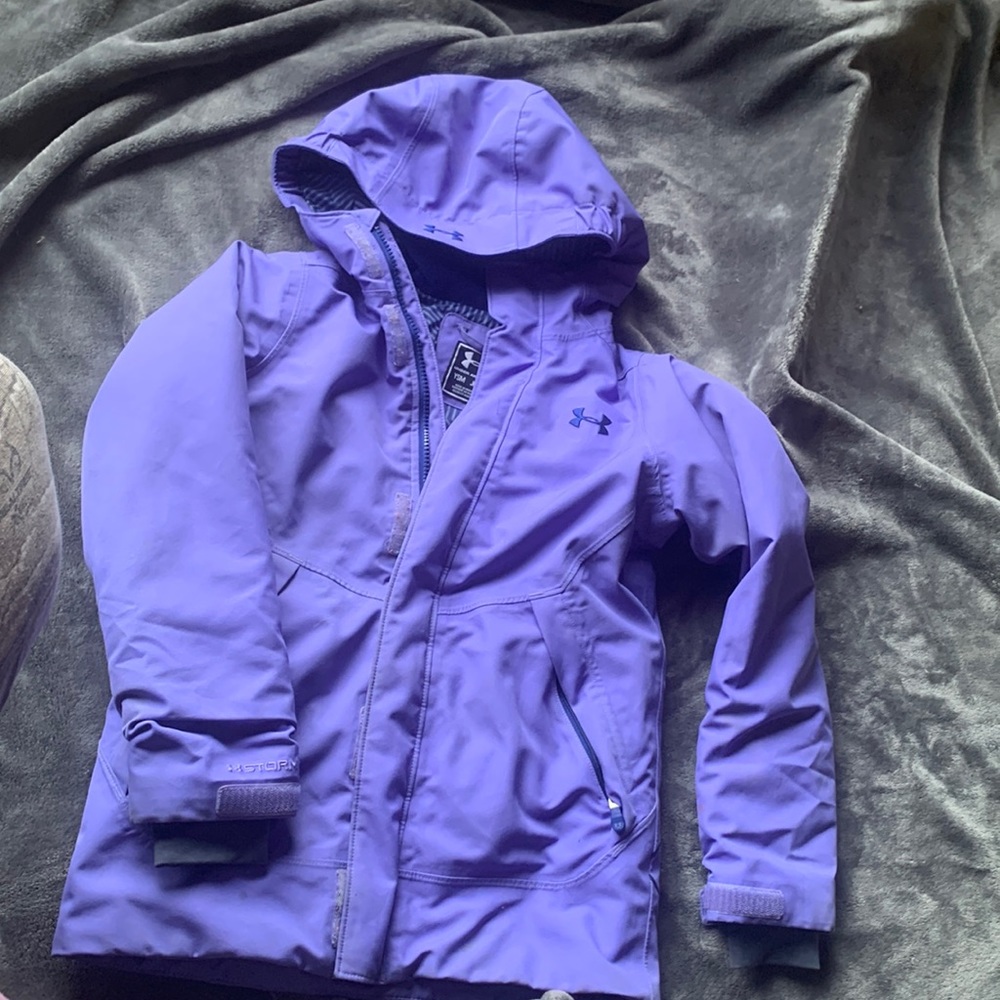 Girls YSM under armor coat